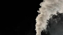 Line of Smoke Stock Footage