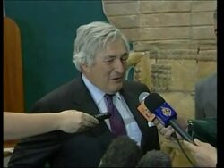 Wolfensohn with de Mello and Bremer News Clip