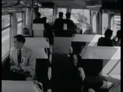 World's longest monorail Stock Footage