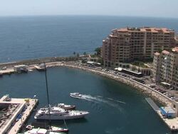 ATMOSPHERE Marina at the Monaco General Views at Monaco . (Footage by WireImage Video/Getty Images Entertainment Video) Stock Footage