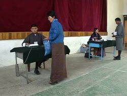 BHUTAN-POLITICS-VOTE News Clip
