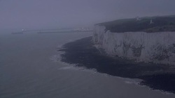 Dover Cliffs at Dusk & in Foggy Weather News Clip