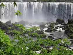 Iguazu falls, Argentina Stock Footage