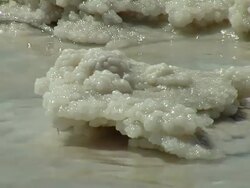 Salt - dead sea Stock Footage