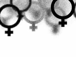 FEMALE : white back - (TRANSITION) Stock Footage