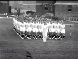 RAF Physical Training Rehearsal at Uxbridge News Clip