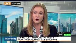 UBS Cuts Growth Forecasts for Singapore, Malaysia, Thailand News Clip