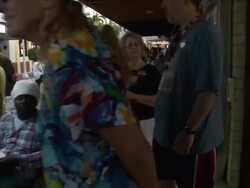 US President Barack Obama campaigns Stock Footage