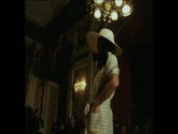 SYND 23-1-74 SPRING FASHION COLLECTION FROM THE HOUSE OF CENTINARO PRESENTED IN ROME News Clip