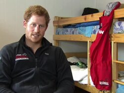 Prince Harry speaks about Antarctic challenge News Clip