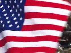 HD: American flag Stock Footage