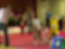 Anonymous Children And Parents At Playgroup News Clip