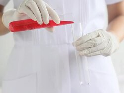 Test tube Stock Footage