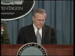 Defence secretary on Iraq &amp; Woodward book Instructional Video