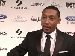 INTERVIEW: Khalil Kain on who his mentor was when he first moved to Los Angeles, how he learned from bad role models what not to do at  Steve Harvey Hosts the Screen Gems Presents The Steve and Marjorie Harvey Foundation Gala in NY Stock Footage