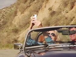 Road Trip Mature Road End Stock Footage