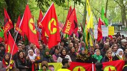 CLEAN : Kurds rally against Erdogan in Strasbourg News Clip