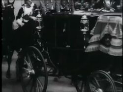 Prince Philip and Princess Elizabeth marry Stock Footage