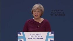 UK PM addresses Conservative party conference Instructional Video