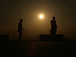 Football In Brazil - Morro Da Sao Carlos Favela Stock Footage