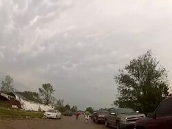 Search and Rescue in Moore, Oklahoma after EF5 Tornado Stock Footage