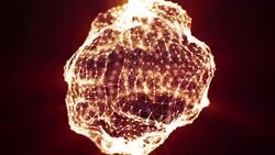 Sphere connection structure Stock Footage