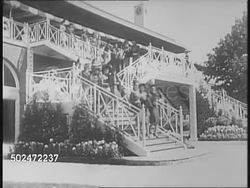 Fall Season Of Fashion, Horse Racing Shown At Belmont Park News Clip