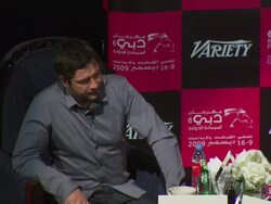 Variety International Star of the Year Award with Gerard Butler - DIFF 2009 Stock Footage