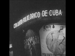 CAN240 ANTI FIDEL CASTRO INTERRUPT PERFORMANCE BY CUBAN DANCE GROUP IN MADRID News Clip