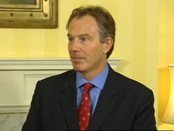 Blair and hold Annan presser, comment on Iraq Instructional Video