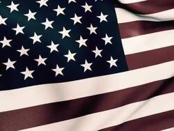 perfect loop: US Flag Stock Footage