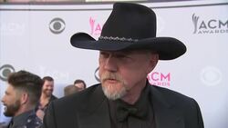 Cam walks the ACM carpet without a shirt, Chris Lane gets tied up by Britney Spears Instructional Video