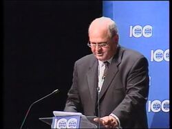 HUNGARY: WTO CHIEF MIKE MOORE SPEECH News Clip