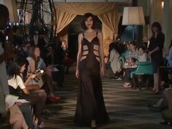 Agent Provocateur Soir_e Fashion Show - Runway and Backstage Stock Footage