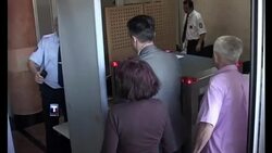 CLEAN: Mladic family arrives at court News Clip