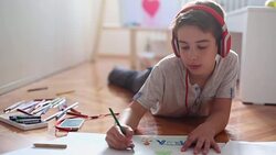 Inspiration in music Stock Footage