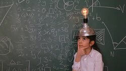 Little Scientist Stock Footage