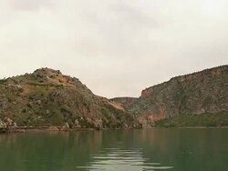 HD: The Road to Rumkale, Halfeti 'Time Lapse' Stock Footage