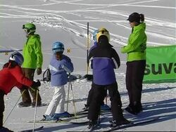 Speeding skiers trapped by on-piste sensors Instructional Video