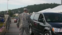 Chattanooga Memorial Continues after the Shooting Stock Footage