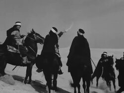 Desert warriors Stock Footage