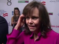 INTERVIEW: Sally Field on why she wanted to be part of tonight's event at The American Foundation For Equal Rights & Broadway Impact Present 8 Stock Footage