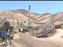 Pipes that will form a tunnel for rescue capsules for 33 trapped miners in Chile arrived at the mine on Sunday. News Clip