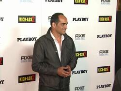 Navid Negahban at Playboy And Universal Pictures' Kick-Ass 2 Event At Comic-Con - Sponsored By AXE Black Chill on 7/20/2013 in San Diego, CA. (Footage by WireImage Video/Getty Images Entertainment Video) Stock Footage