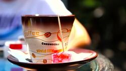 Cup of coffee Stock Footage