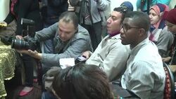 CLEAN : Egypt protester killed on eve of uprising anniversary News Clip