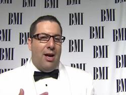 INTERVIEW:Christopher Lennertz on the event, his projects, composing at the Composer David Arnold To Receive BMI's Richard Kirk Award At The BMI Film/TV Awards at Beverly Hills CA. (Footage by WireImage Video/GettyImages) Stock Footage