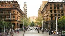 Sydney Business Centre, Australia Stock Footage