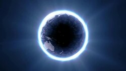 Black Hole world Stock Footage