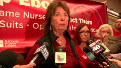 California largest nurses union met with Governor Jerry Brown Tuesday to discuss Ebola preparedness at hospitals and other health facilities. (Oct. 21) News Clip